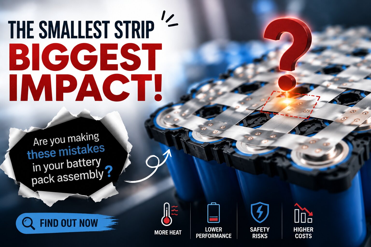 Common Mistakes in Battery Pack Assembly: Why Nickel Strip Selection Matters